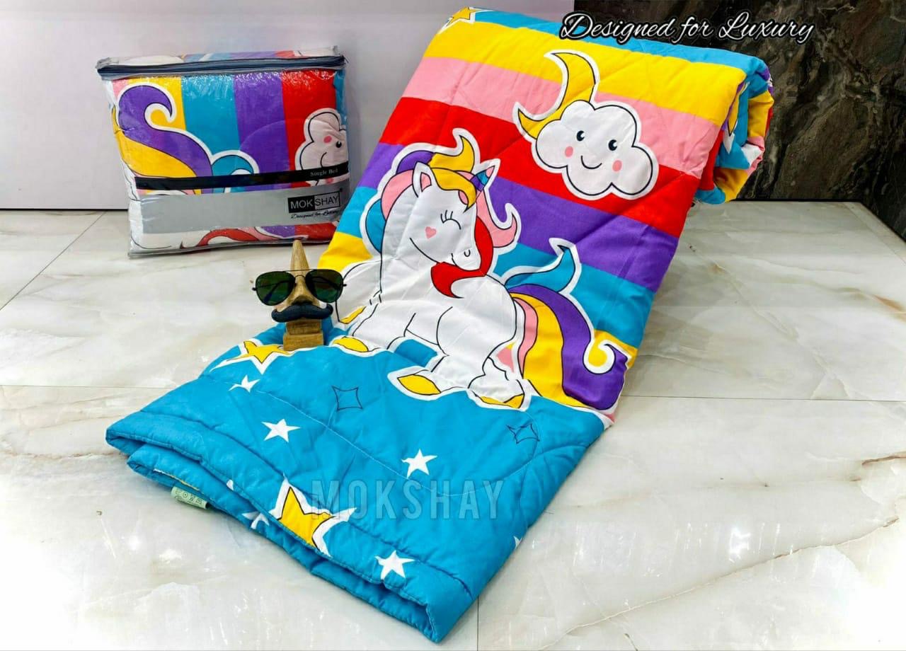 Magical Unicorn Dreams Kids AC Quilt