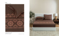 D'DECOR Charisma FONDUE FUDGE Large Bedsheet