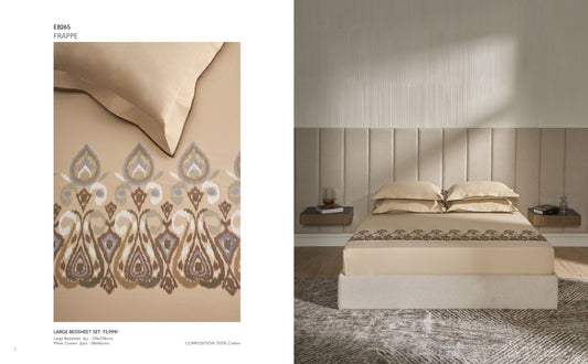 D'DECOR Excellence XIII FRAPPE Large Bedsheet