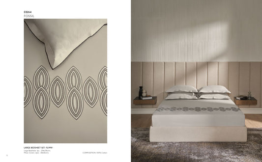 D'DECOR Excellence XIII FOSSIL Large Bedsheet