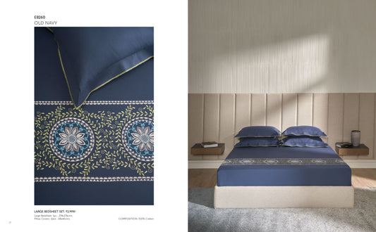 D'DECOR Excellence XIII OLD NAVY Large Bedsheet