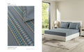 D'DECOR Excellence XIV WINDWARD BLUE Large Bedsheet