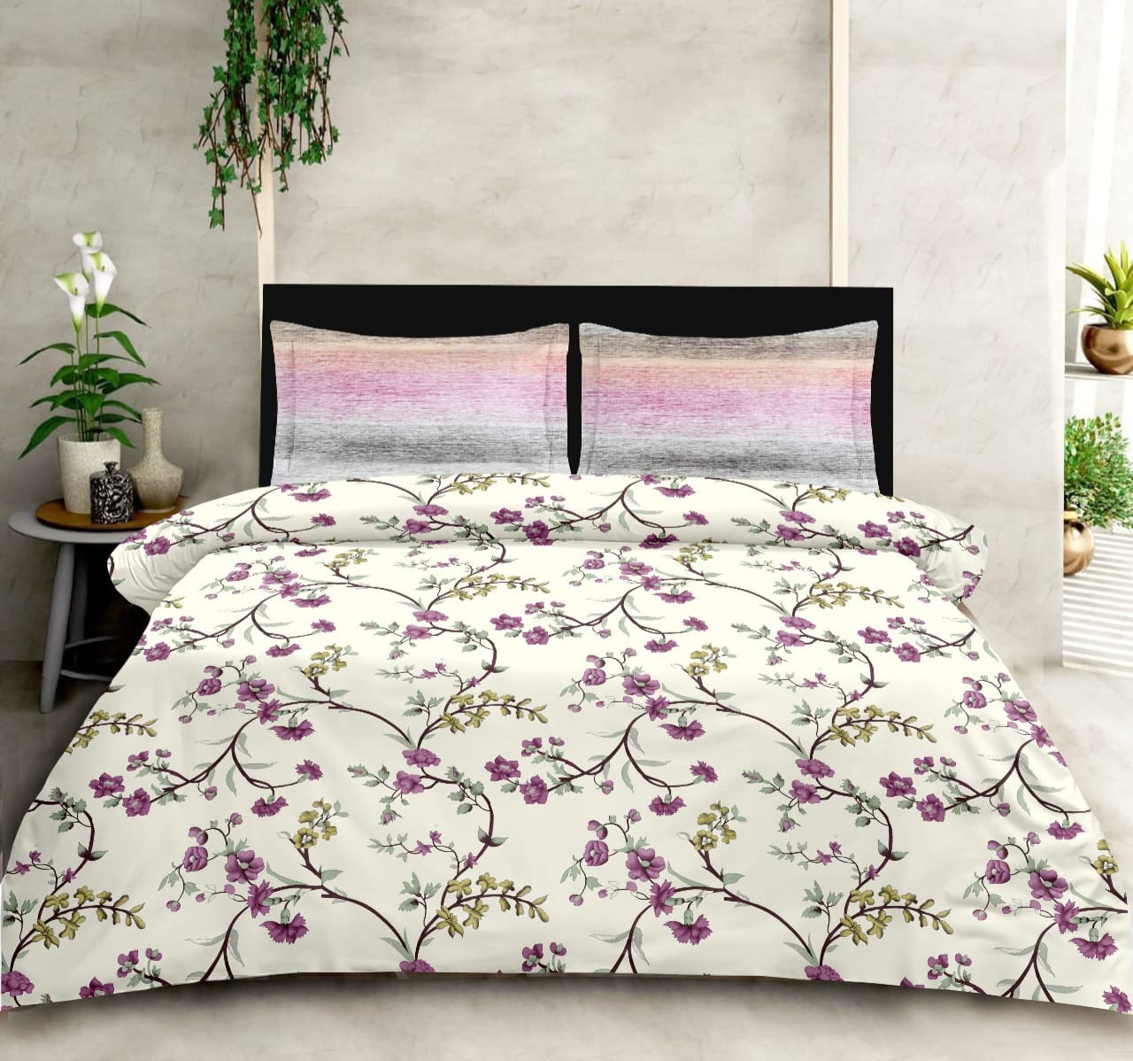 La Casa Summer Majesty king size Bedsheet 11