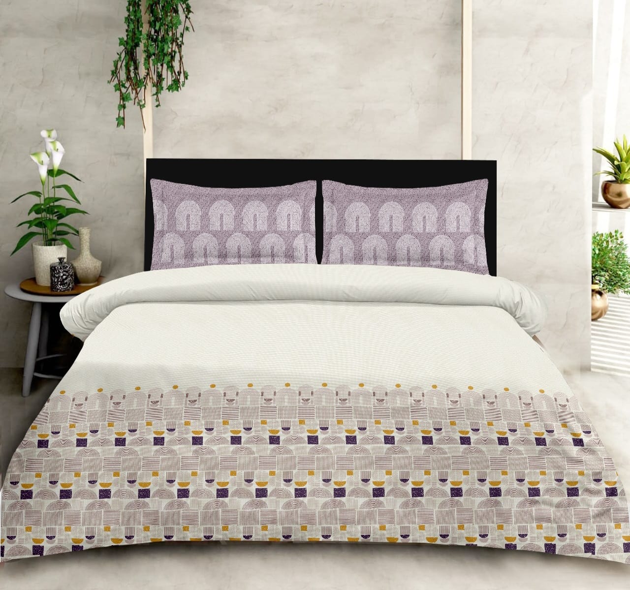 La Casa Summer Majesty king size Bedsheet 04