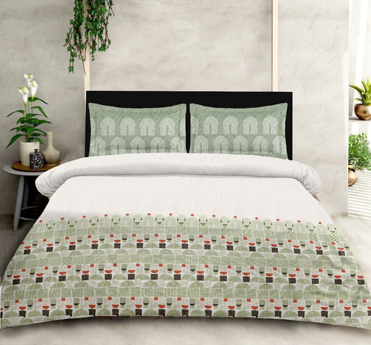 La Casa Summer Majesty king size Bedsheet 09