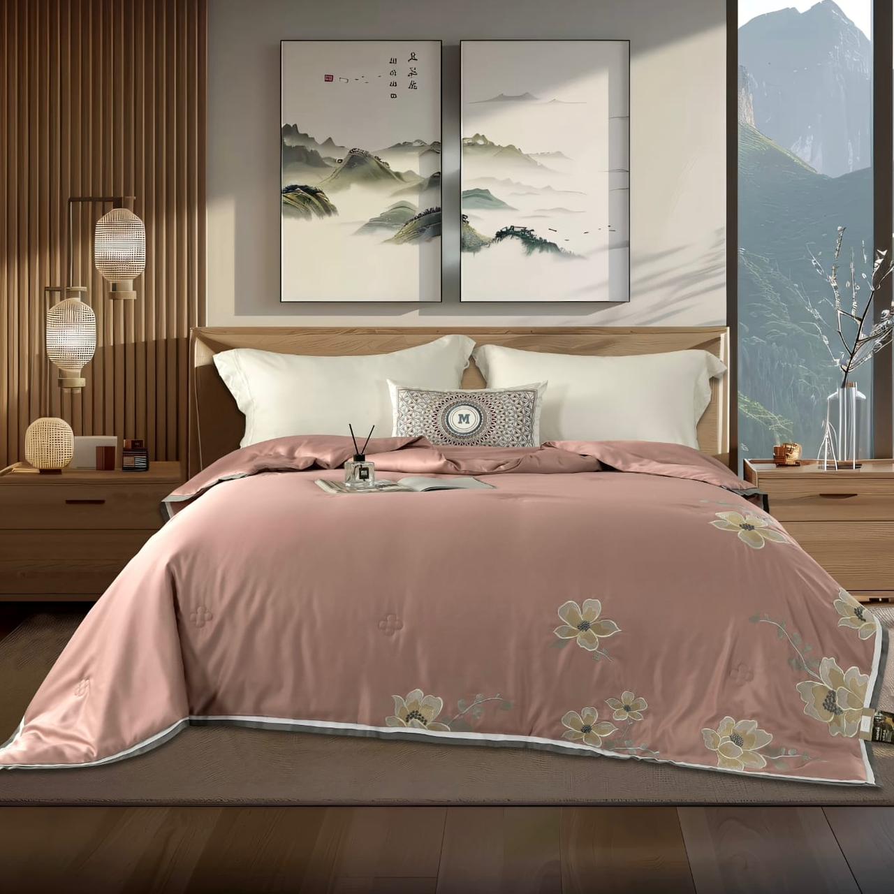 Rosepetal Cabbana Comforter Dusty Rose