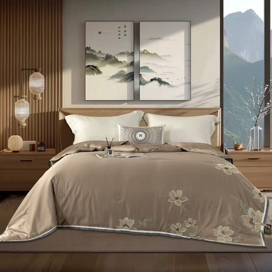 Rosepetal Cabbana Comforter Warm Beige